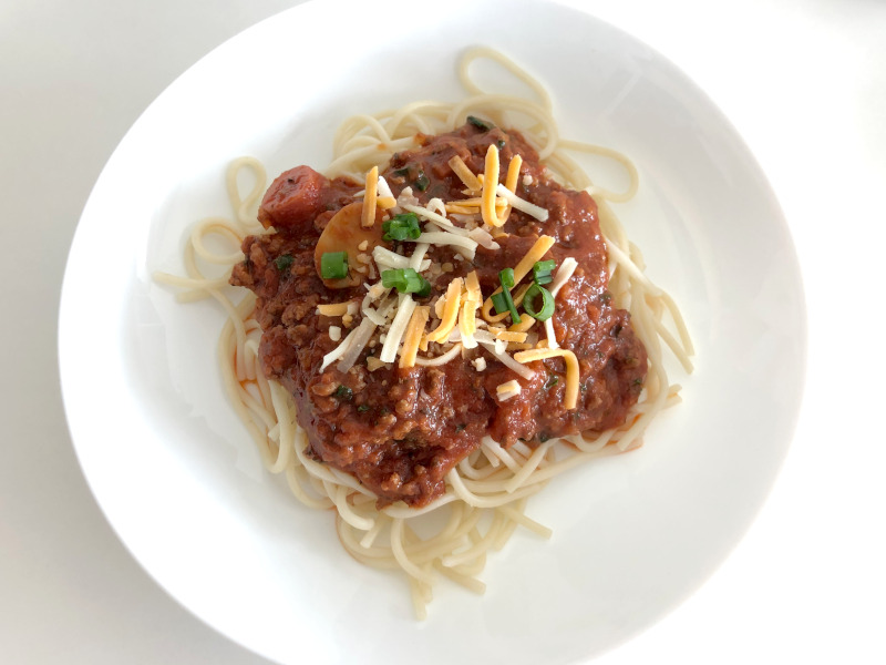 Meat Sauce Spaghetti